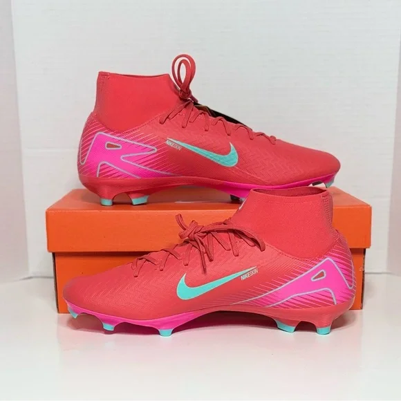 Nike Zoom ZM Superfly 10 Academy FG/MG Soccer Cleats Football Boots FQ1456-800 - Picture 2 of 10
